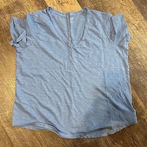 Gap Periwinkle Short Sleeve Loose-fit T Shirt